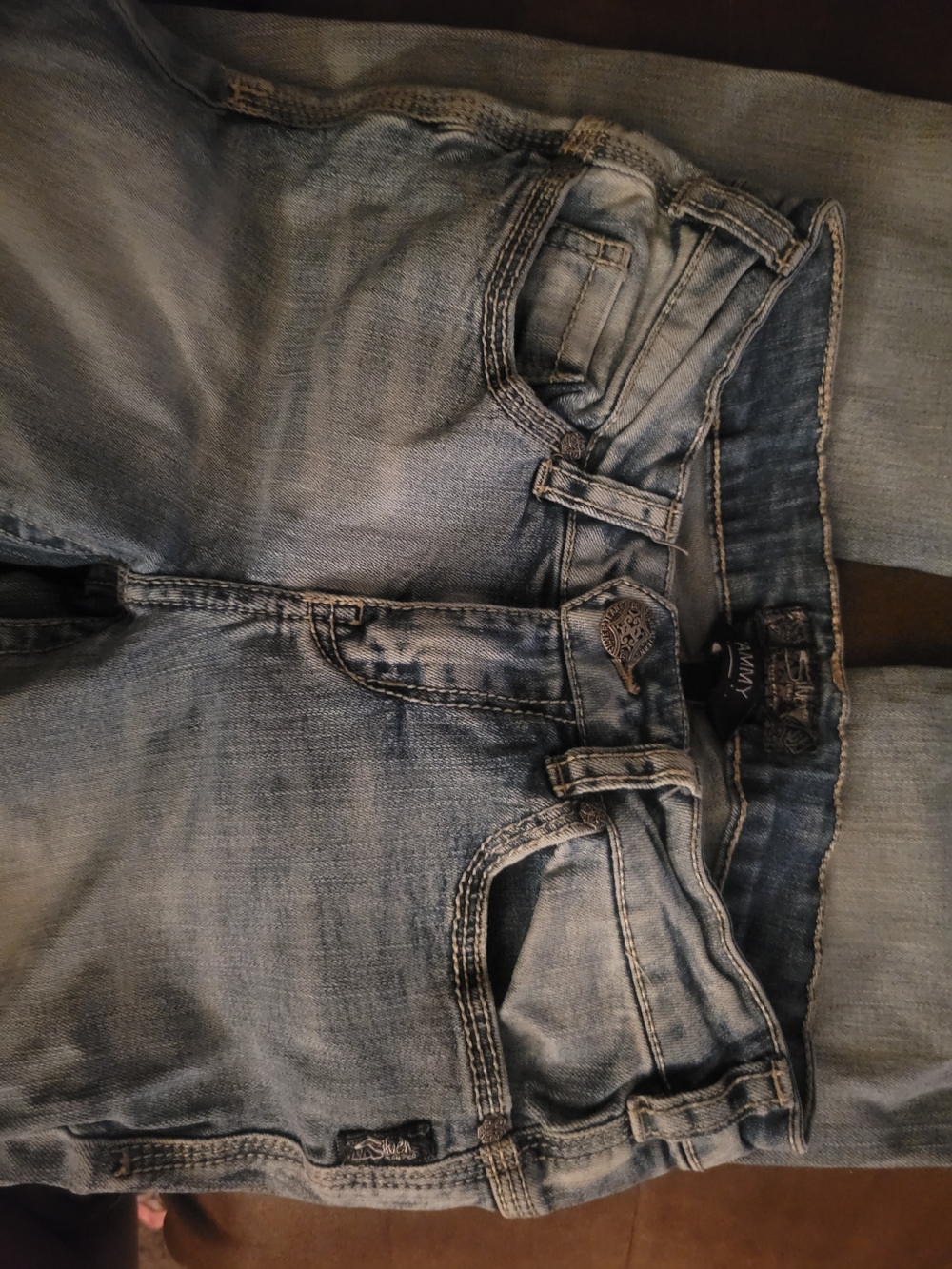 Silver "tammy" Girls Jeans